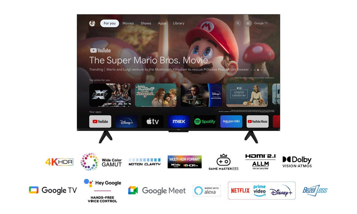 EAN 5901292523053 - TCL P75 50P755 Televisor 127 cm (50") 4K Ultra HD Smart TV Wifi Titanio imagen 15