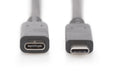 EAN 4016032455301 - Digitus AK-300210-015-S cable USB USB 2.0 1,5 m USB C 0,48 Gbit/s Negro imagen 7