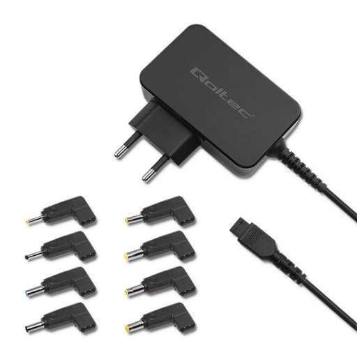 EAN 5901878510255 - Qoltec 51025 adaptador e inversor de corriente Interior Negro imagen 2