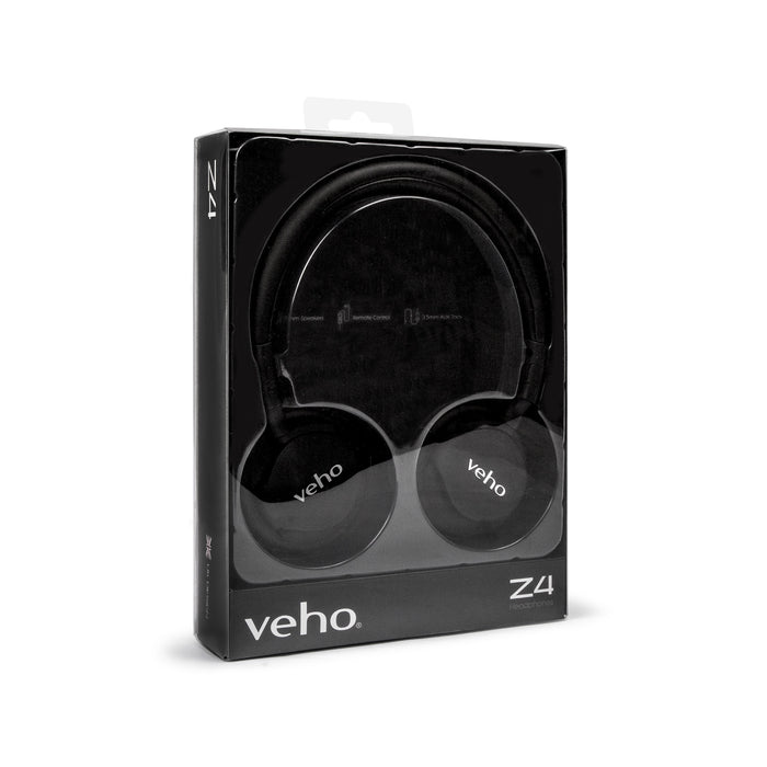 EAN 0040232924231 - Veho Z-4 Auriculares Alámbrico Diadema Llamadas/Música Negro imagen 5