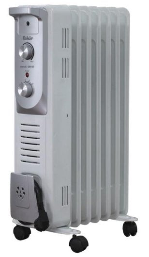 EAN 4002780012835 - Fakir OR-07 Interior Gris 1500 W Radiador de aceite eléctrico imagen 1