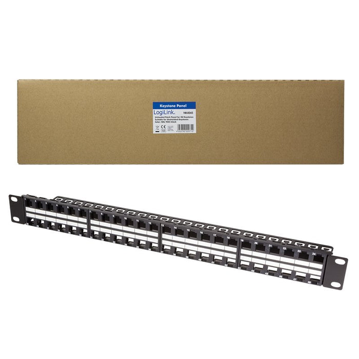 EAN 4052792029710 - LogiLink NK4045 panel de parcheo 1U imagen 4