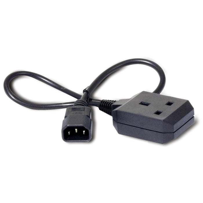 EAN 731304198741 - APC C14/BS1363 0.6m Negro 0,6 m IEC C14 imagen 2