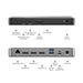 EAN 9350784023834 - ALOGIC MX3 Alámbrico USB 3.2 Gen 1 (3.1 Gen 1) Type-C Negro, Gris imagen 7