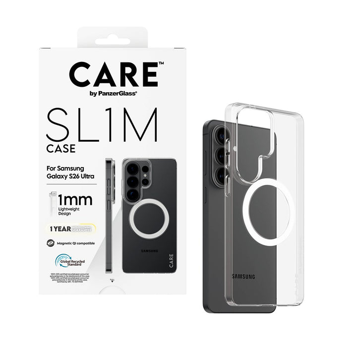 EAN 5715685035203 - PanzerGlass CARE™ by ® SL1M Case Transparent w. Qi Samsung Galaxy S26 Ultra funda para teléfono móvil 17, imagen 5