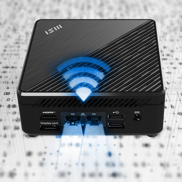 EAN 4711377071147 - MSI Cubi N ADL-007DE Intel® N N100 4 GB DDR4-SDRAM 128 GB SSD Windows 11 Pro Mini PC Negro imagen 12