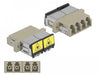 EAN 4043619869046 - DeLOCK 86904 adaptador de fibra óptica LC/LC 1 pieza(s) Beige imagen 3