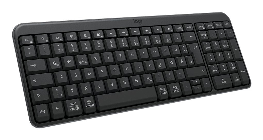 EAN 5099206130494 - Logitech K250 Compact Bluetooth teclado Universal RF Wireless + Bluetooth QWERTZ Alemán Grafito imagen 5