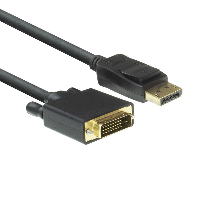 EAN 8716065491234 - ACT AC7505 adaptador de cable de vídeo 1,8 m DisplayPort DVI Negro imagen 1