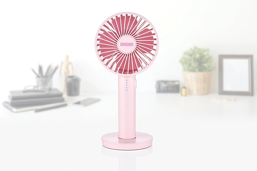 EAN 4011689866241 - Unold Breezy II Rosa 10 cm Ventilador de mano imagen 10