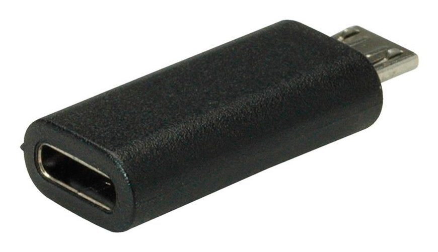 EAN 7630049611306 - VALUE 12.99.3192 cambiador de género para cable Micro-USB B USB-C Negro imagen 1