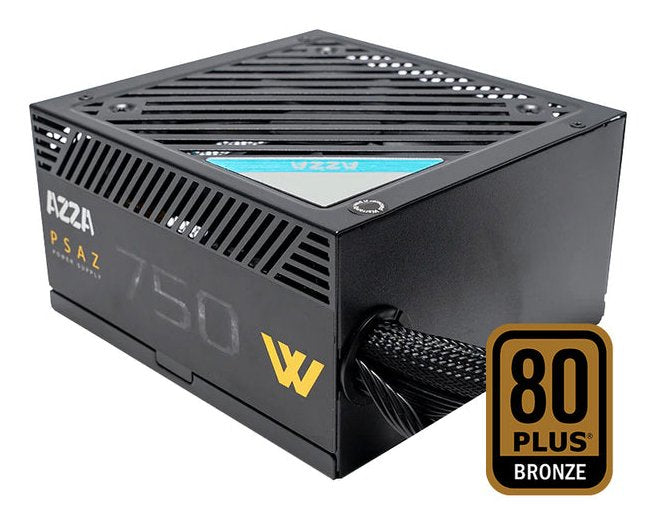 EAN 4712839557391 - Azza PSAZ-750W unidad de fuente de alimentación 20+4 pin ATX ATX Negro imagen 1