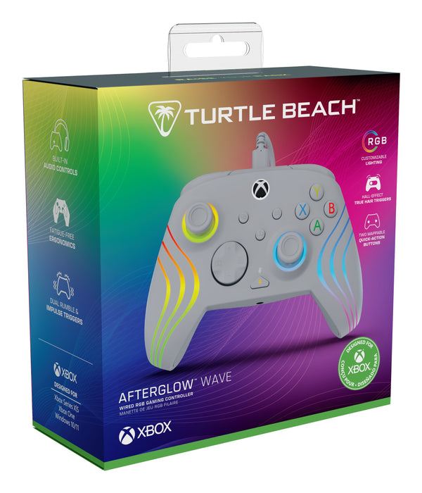 EAN 0840454400199 - Turtle Beach Afterglow Wave Gris USB Gamepad PC, Xbox, Xbox One, Xbox Series S, Xbox Series X imagen 10