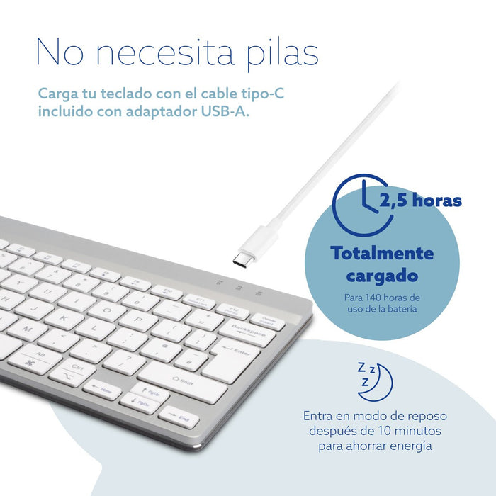 EAN 8719274492108 - R-Go Tools RGOCOUKWLWH teclado Oficina Inglés del Reino Unido imagen 16