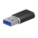 EAN 8436574708080 - AISENS A108-0678 cambiador de género para cable USB Type-C USB Type-A imagen 1