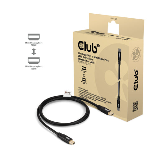EAN 8719214473143 - CLUB3D CAC-1165 cable DisplayPort 1 m Mini DisplayPort Negro imagen 1