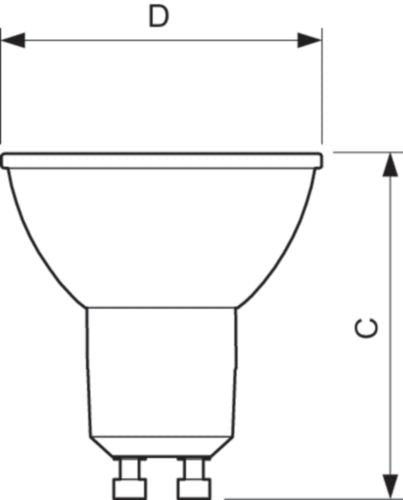 EAN 8718696752517 - Philips CorePro LEDspot lámpara LED Blanco cálido 2700 K 4,6 W GU10 imagen 2