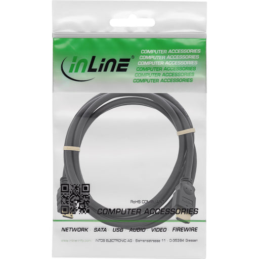 EAN 4043718097340 - InLine 17462P cable HDMI 2 m HDMI tipo A (Estándar) HDMI Type C (Mini) Negro imagen 2