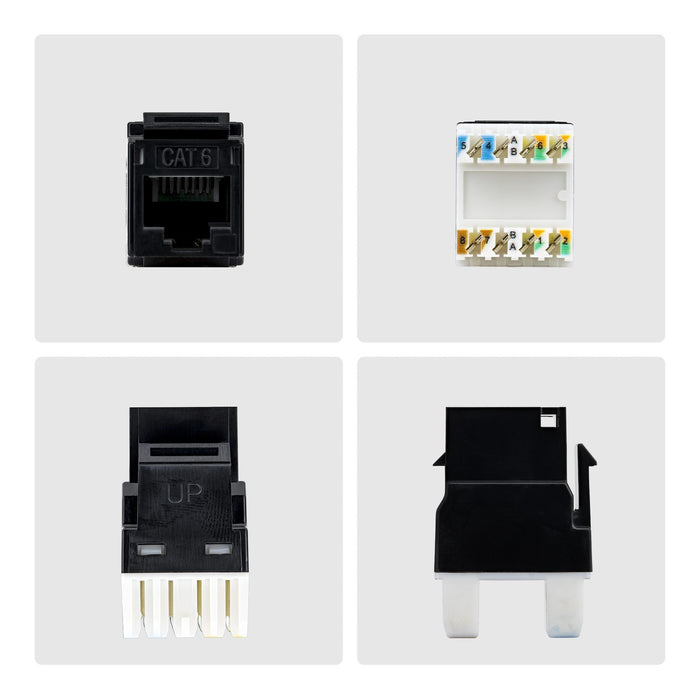 EAN 65030916523 - StarTech.com C6KEY110180BK24PK módulo de conector de red imagen 5