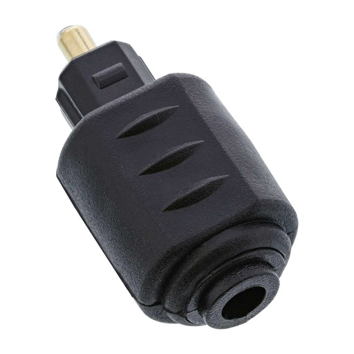 EAN 4043718055432 - InLine 89907 cambiador de género para cable 3.5mm jack female Toslink Negro imagen 2