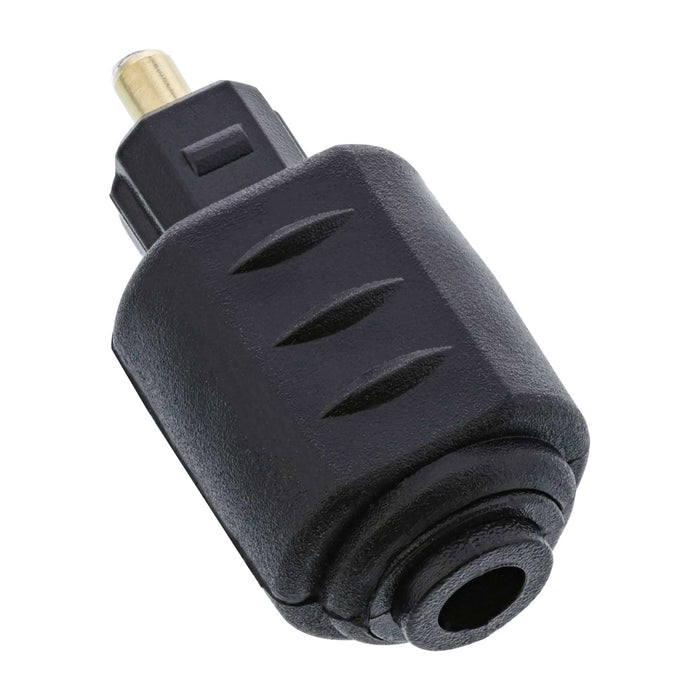 EAN 4043718055432 - InLine 89907 cambiador de género para cable 3.5mm jack female Toslink Negro imagen 2
