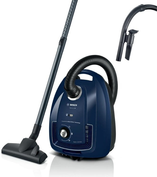 EAN 4242005364022 - Bosch Serie 4 BGD38BU2 aspiradora 4 L Aspiradora de tambor Secar 600 W Bolsa para el polvo imagen 1