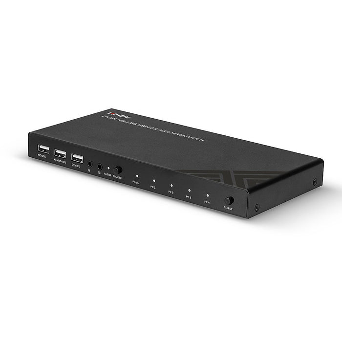 EAN 4002888328104 - Lindy 32810 interruptor KVM Negro imagen 5