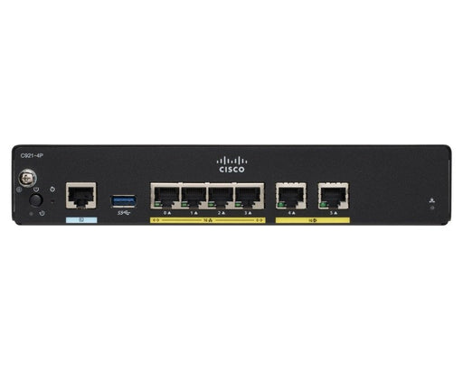 EAN 0889728172158 - Cisco C927-4P router Gigabit Ethernet Negro imagen 1
