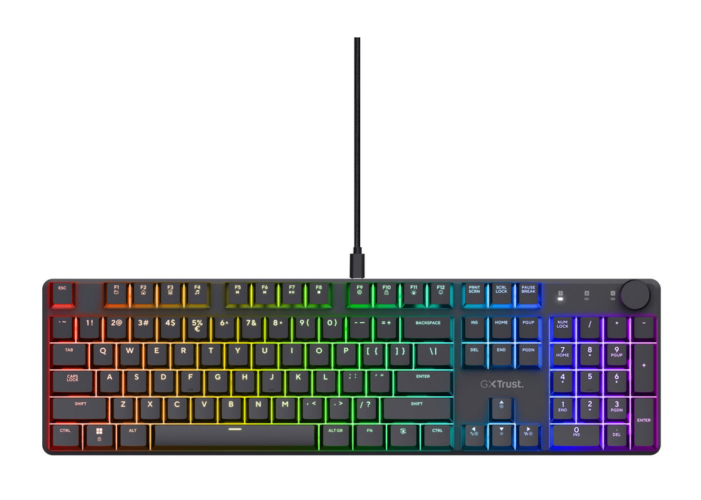 EAN 8713439249156 - Trust GXT 866 Torix teclado Juego USB Francés Negro imagen 3