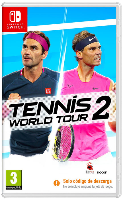 EAN 3665962024531 - NACON Tennis World Tour 2 Estándar Español Nintendo Switch imagen 1