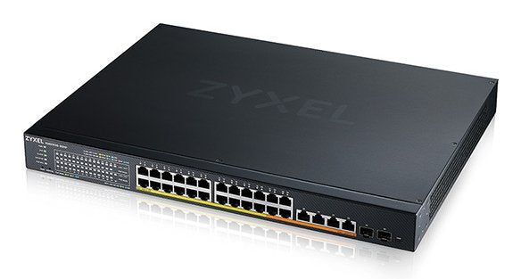EAN 760559129422 - Zyxel XMG1930-30HP switch Gestionado L3 2.5G Ethernet (100/1000/2500) Energía sobre Ethernet (PoE) 1U Negr imagen 1