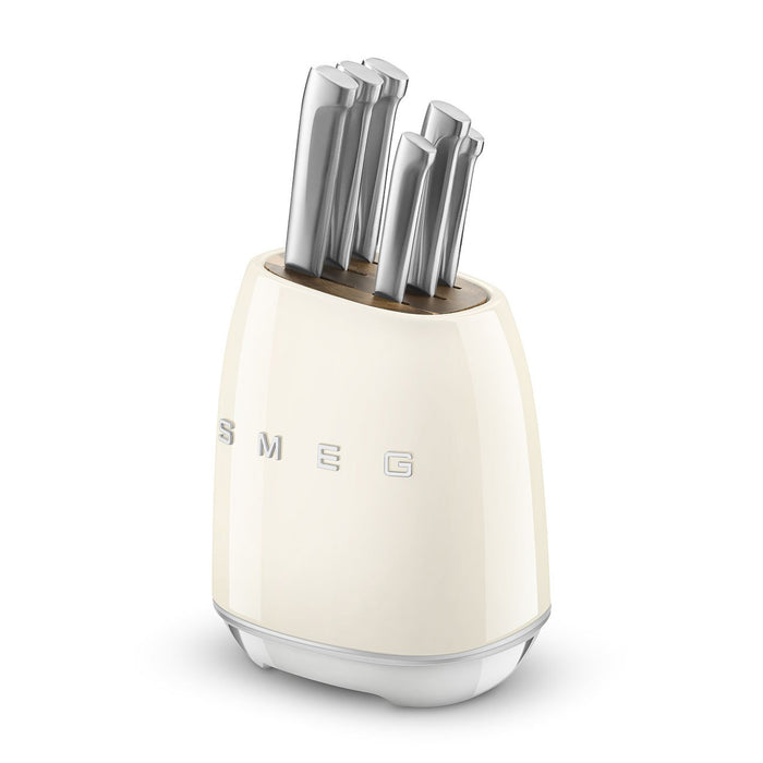 EAN 8017709344184 - Smeg KBSF02CR juego de cuchillos y cubertería de cocina Bloque con ranuras para cuchillos imagen 3