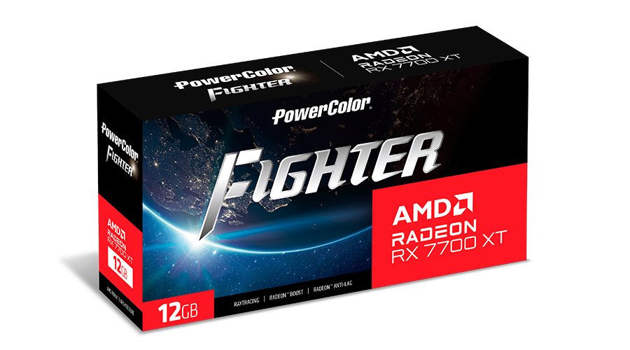 EAN 4713436174967 - PowerColor RX 7700 XT 12G-F/OC AMD Radeon RX 7700 XT 12 GB GDDR6 imagen 6