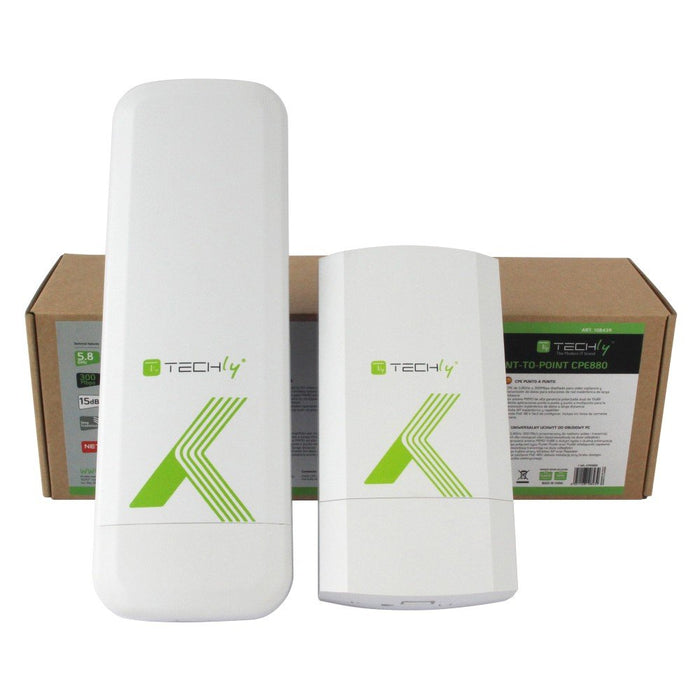 EAN 8051128108439 - Techly I-WL-CPE880 punto de acceso inalámbrico 300 Mbit/s Blanco Energía sobre Ethernet (PoE) imagen 9