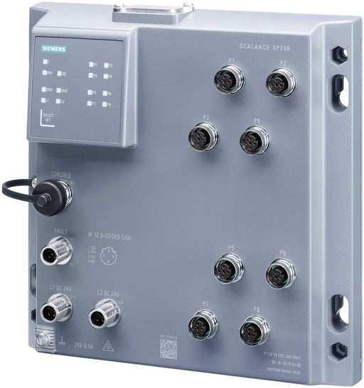 EAN 4047622394182 - Siemens 6GK5208-0HA00-2AS6 switch Gestionado imagen 1