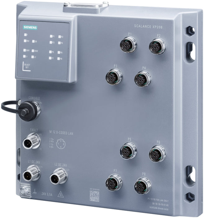 EAN 4047622394182 - Siemens 6GK5208-0HA00-2AS6 switch Gestionado imagen 1