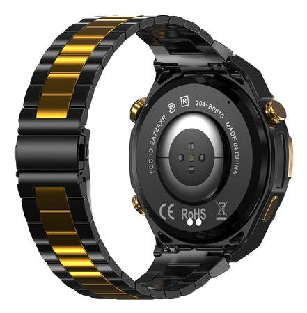 EAN 6931548325796 - Blackview W90 Pro 3,63 cm (1.43") AMOLED 48.6 mm Digital 466 x 466 Pixeles Pantalla táctil Negro, Oro GPS imagen 6