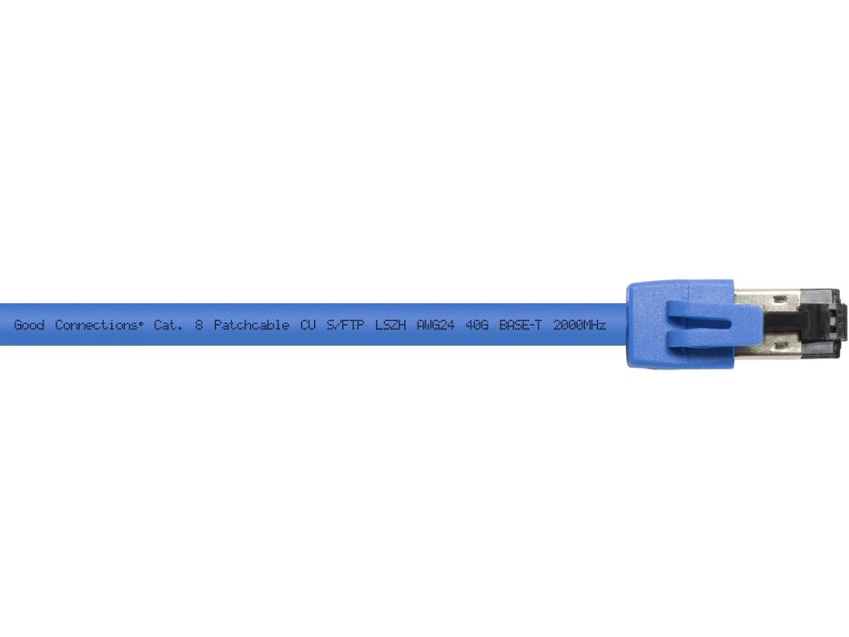 EAN 4014619858989 - Alcasa 8080-005B cable de red Azul 0,5 m Cat8.1 S/FTP (S-STP) imagen 3