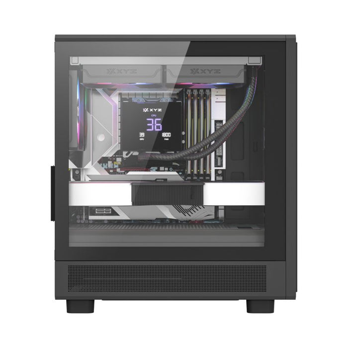 EAN 6978262010997 - XYZ X-CS-ATOM-B carcasa de ordenador Micro Torre Negro imagen 19