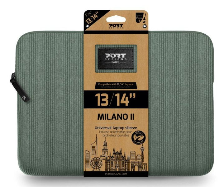 EAN 3567041407221 - PORT Designs Milano II Eco Sleeve 35,6 cm (14") Funda Verde imagen 4