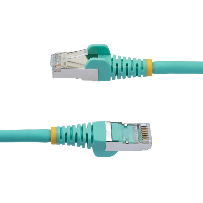 EAN 0065030895880 - StarTech.com NLAQ-10M-CAT6A-PATCH cable de red Color aguamarina S/FTP (S-STP) imagen 3