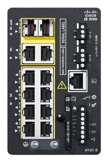 EAN 0889728508339 - Cisco Catalyst IE3100 Gestionado L2 Gigabit Ethernet (10/100/1000) Negro imagen 1