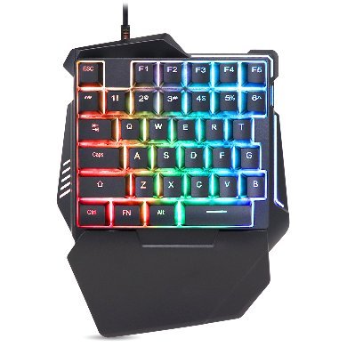 EAN 6901234567892 - BRobotix 567892 teclado Juego USB Negro imagen 1