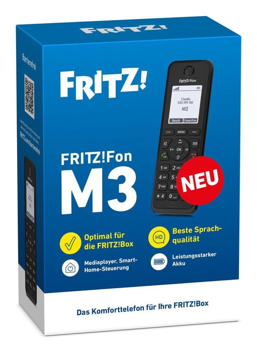 EAN 4023125030970 - Fon M3 Teléfono DECT Identificador de llamadas Negro imagen 8