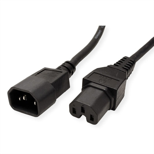EAN 7630049613362 - VALUE 19.99.1123 cable de transmisión Negro 3 m C14 acoplador C15 acoplador imagen 2