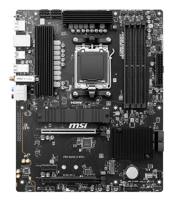 EAN 4711377132862 - MSI PRO B650-S WIFI placa base AMD B650 Zócalo AM5 ATX imagen 2