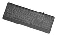 EAN 8716309137102 - Gembird KB-UML-04-CYRL teclado Universal USB QWERTY Internacional de EE.UU., Ucranio, Ruso Negro imagen 2