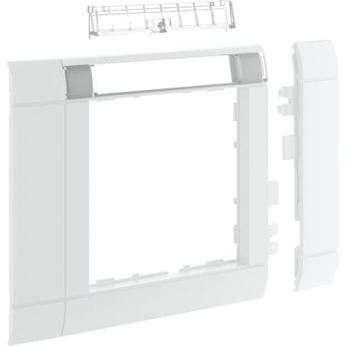 EAN 4012740993227 - Hager GR0802A9016 placa de pared y cubierta de interruptor Blanco imagen 1
