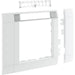 EAN 4012740993227 - Hager GR0802A9016 placa de pared y cubierta de interruptor Blanco imagen 1