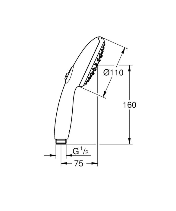 EAN 4005176680533 - GROHE Tempesta 110 Cromo imagen 6